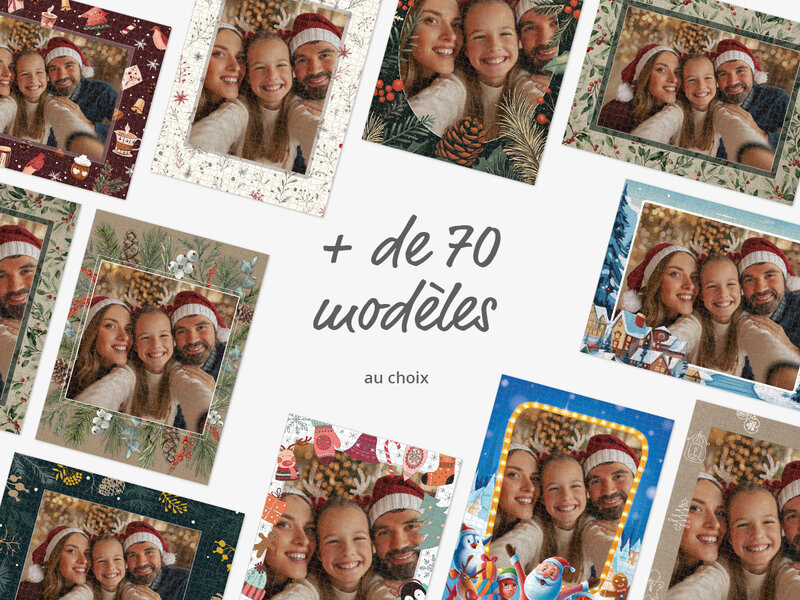 Plus de 70 mises en page au choix